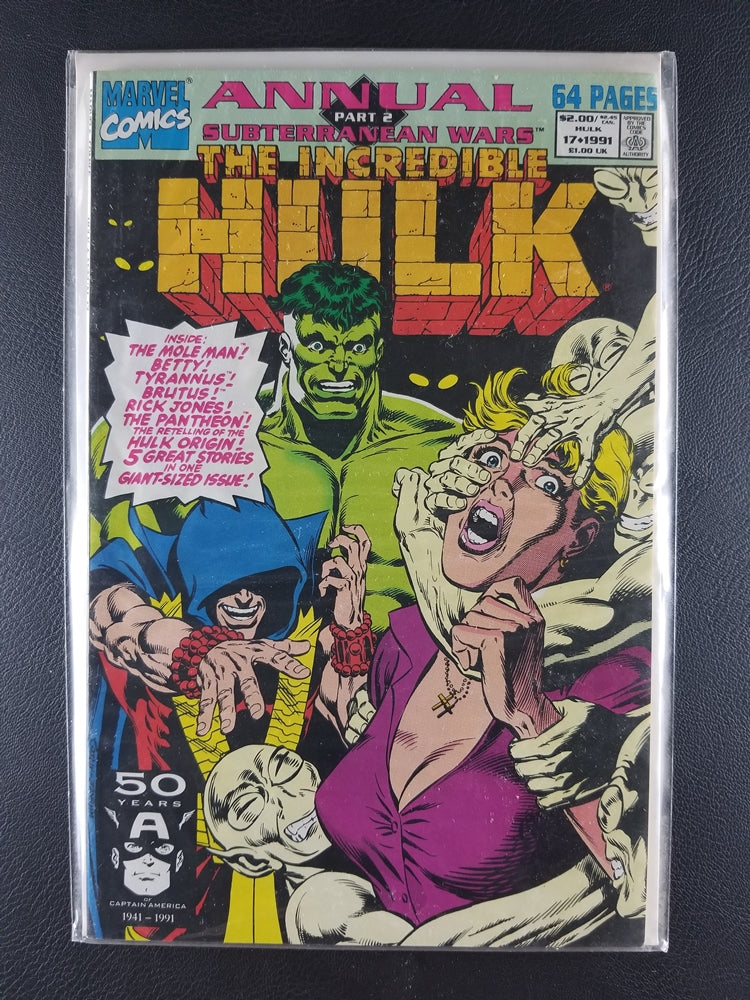 The Incredible Hulk [1st Series] Annual #17 (Marvel, July 1991)