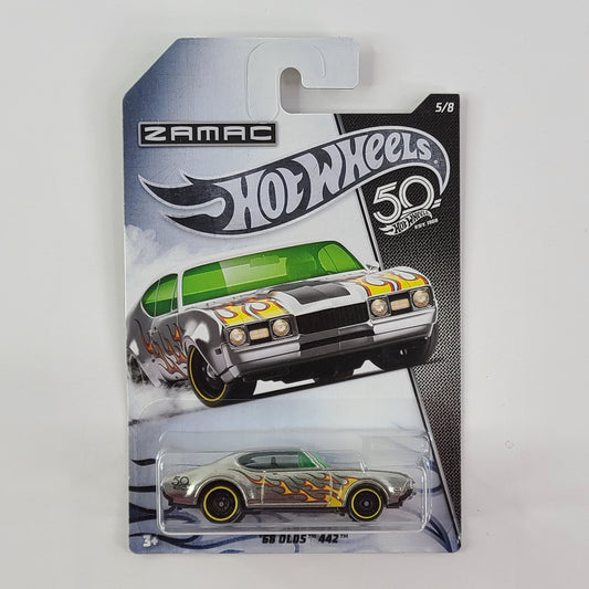 Hot Wheels - '68 Olds 442 (ZAMAC) [Walmart Exclusive]