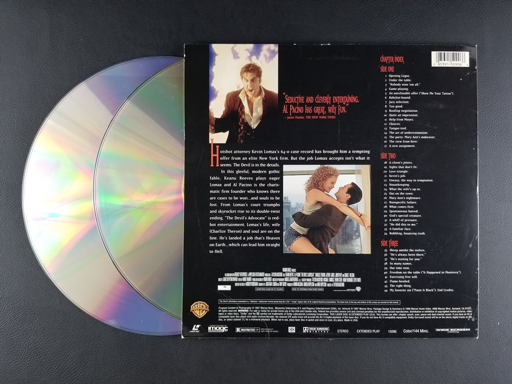 The Devil's Advocate [Widescreen] (1998, Laserdisc)