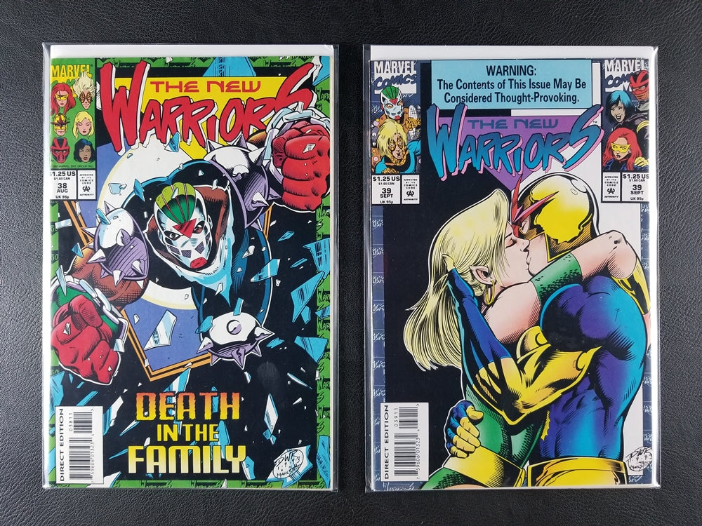 The New Warriors [1st Series] #36-44 Set (Marvel, 1993-94)