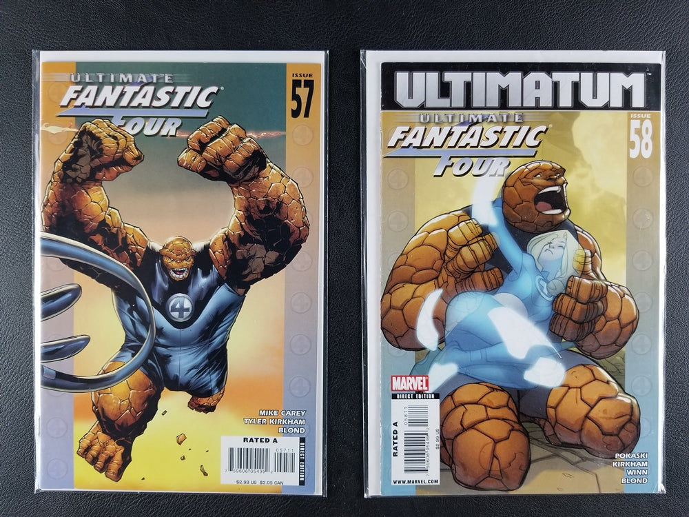 Ultimate Fantastic Four #51-60 Set (Marvel, 2008-09)