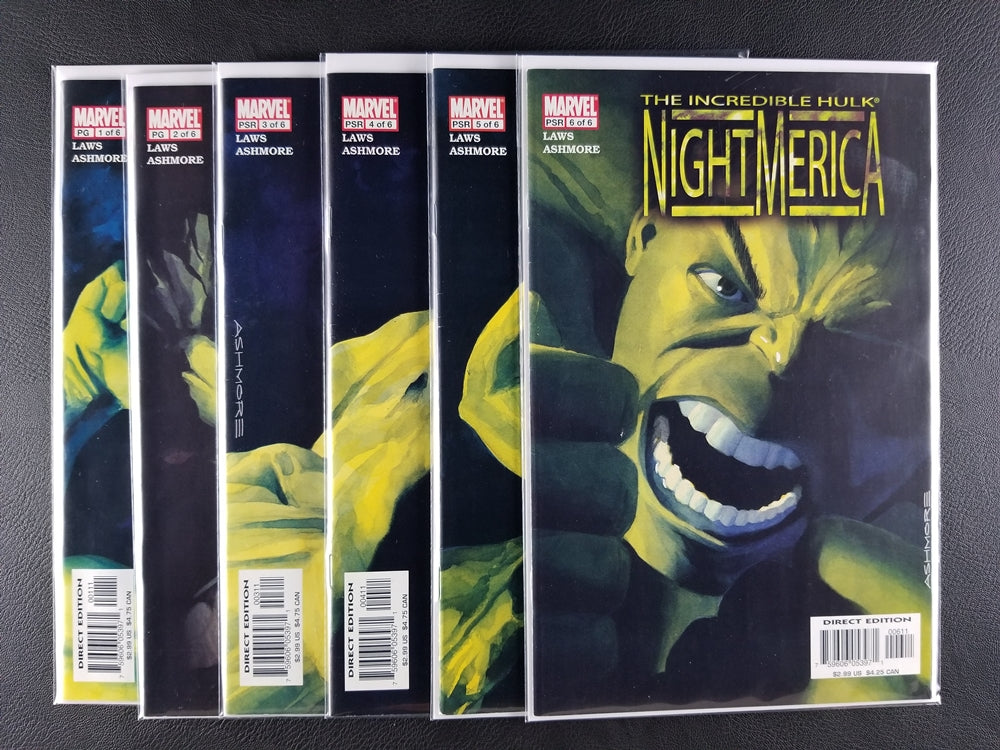 Hulk: Nightmerica #1-6 Set (Marvel, 2003-04)