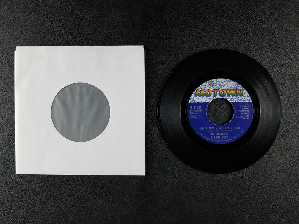 The Supremes & Four Tops - River Deep - Mountain High (1970, 7'' Single)