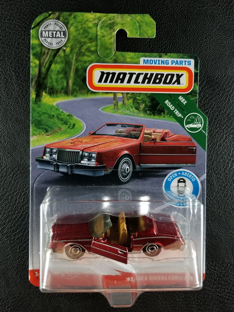 Matchbox - '83 Buick Riviera Convertible (Red) [MBX Road Trip]