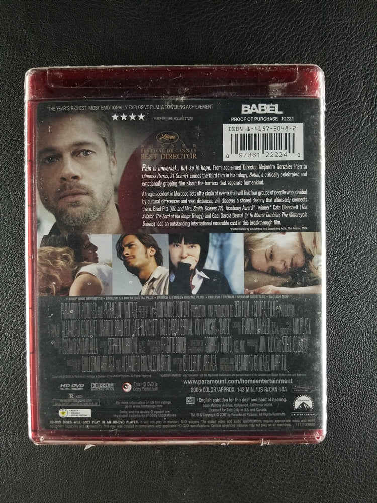 Babel (HD DVD, 2007) [SEALED]