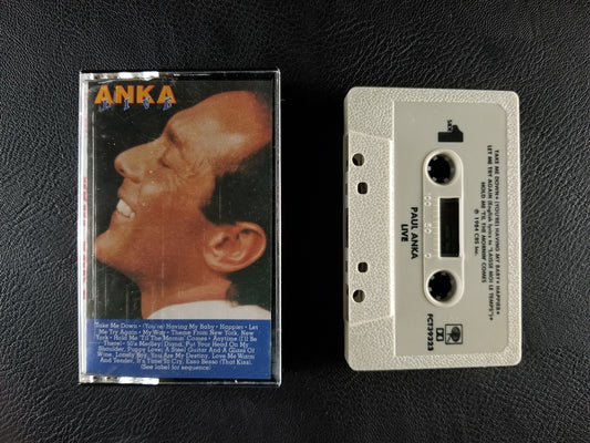 Paul Anka - Live (1984, Cassette)
