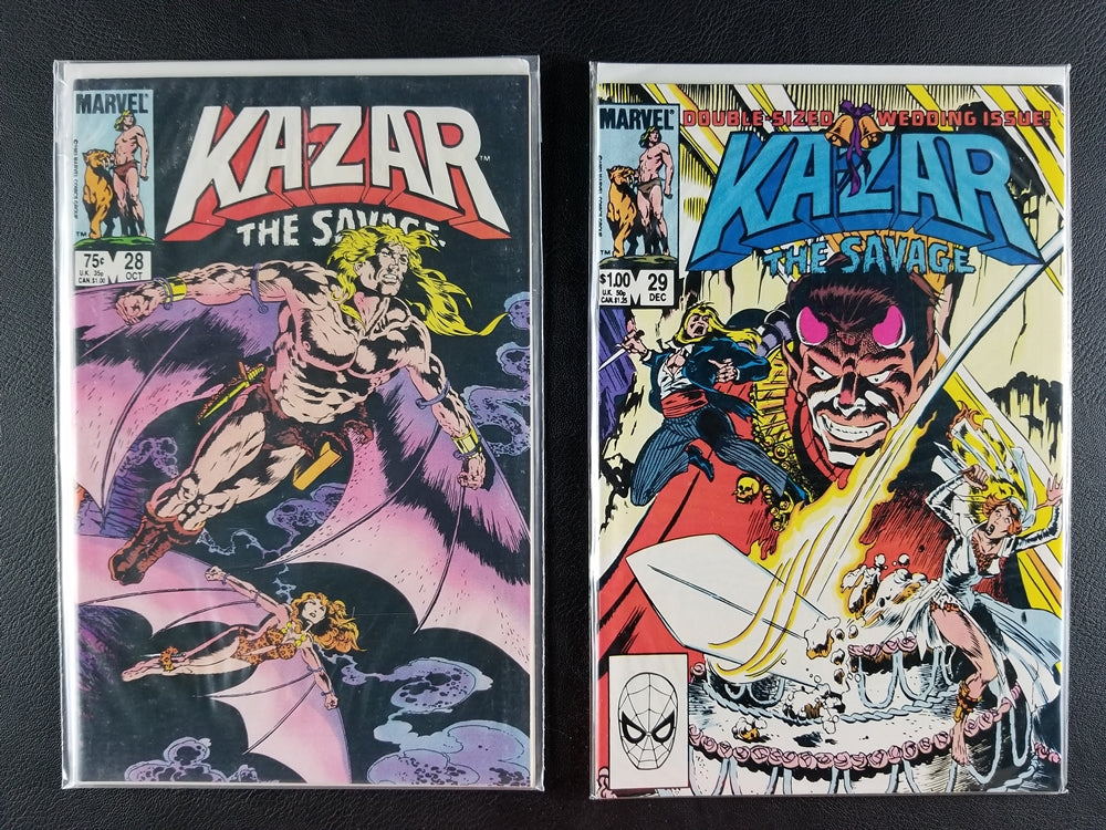 Ka-Zar the Savage #26-30 Set (Marvel, 1983-84)