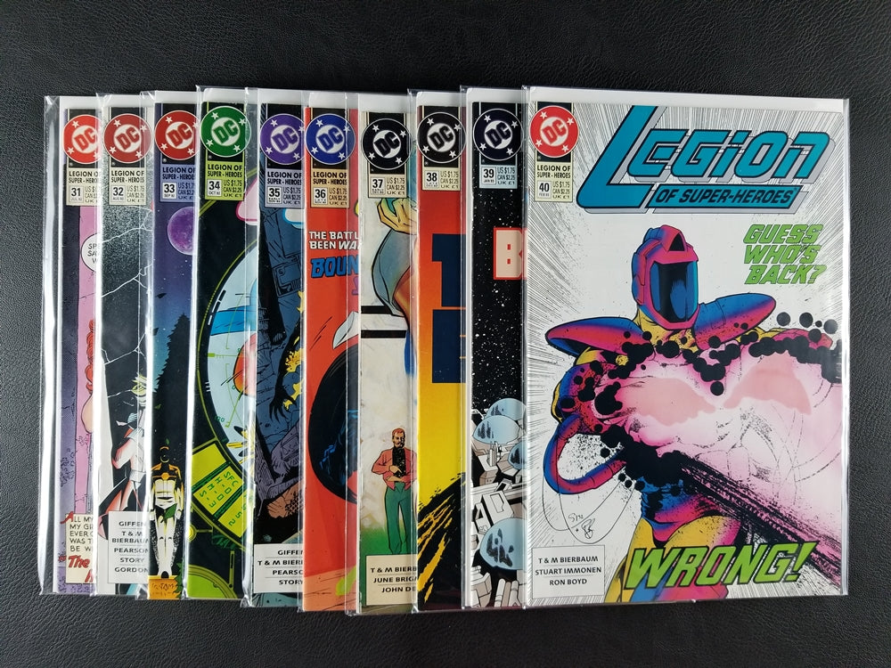 Legion of Super-Heroes [4th Series] #31-40 Set (DC, 1992-93)