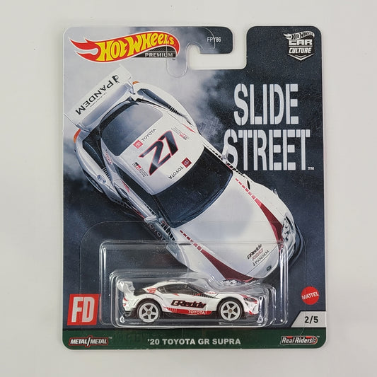 Hot Wheels Premium - '20 Toyota GR Supra (White)