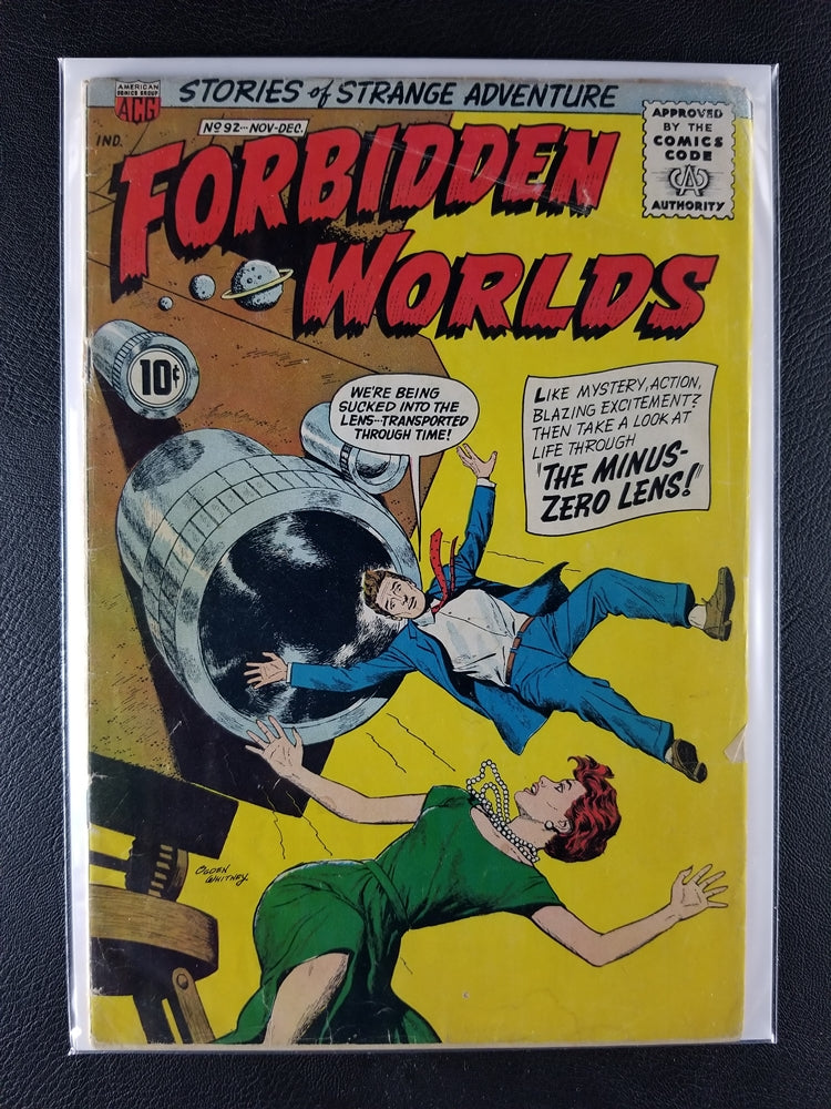 Forbidden Worlds #92 (ACG, November 1960)
