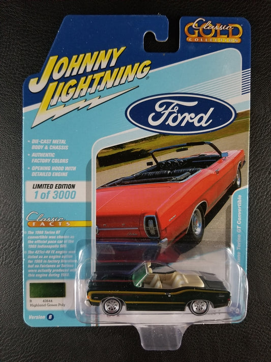 Johnny Lightning - 1968 Ford Fairlane Torino GT Convertible (Highland Green Poly) [Limited Editon 1 of 3000]