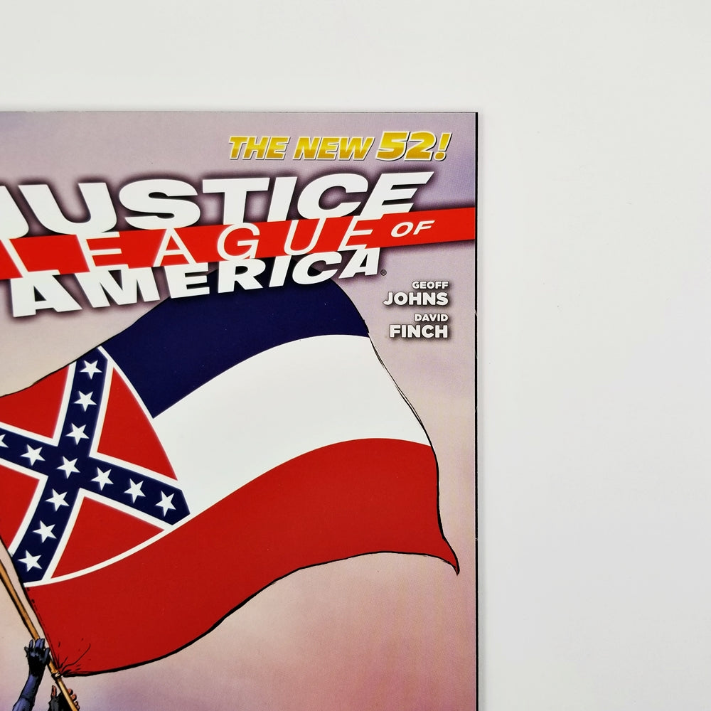 Justice League of America #1 Mississippi Flag Variant (DC, 2013)