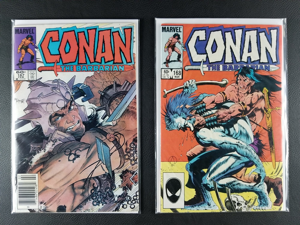 Conan the Barbarian #161-170 Set (Marvel, 1984-85)