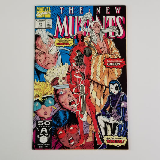The New Mutants (Marvel, 1983 1st Series) #98 1st app Deadpool