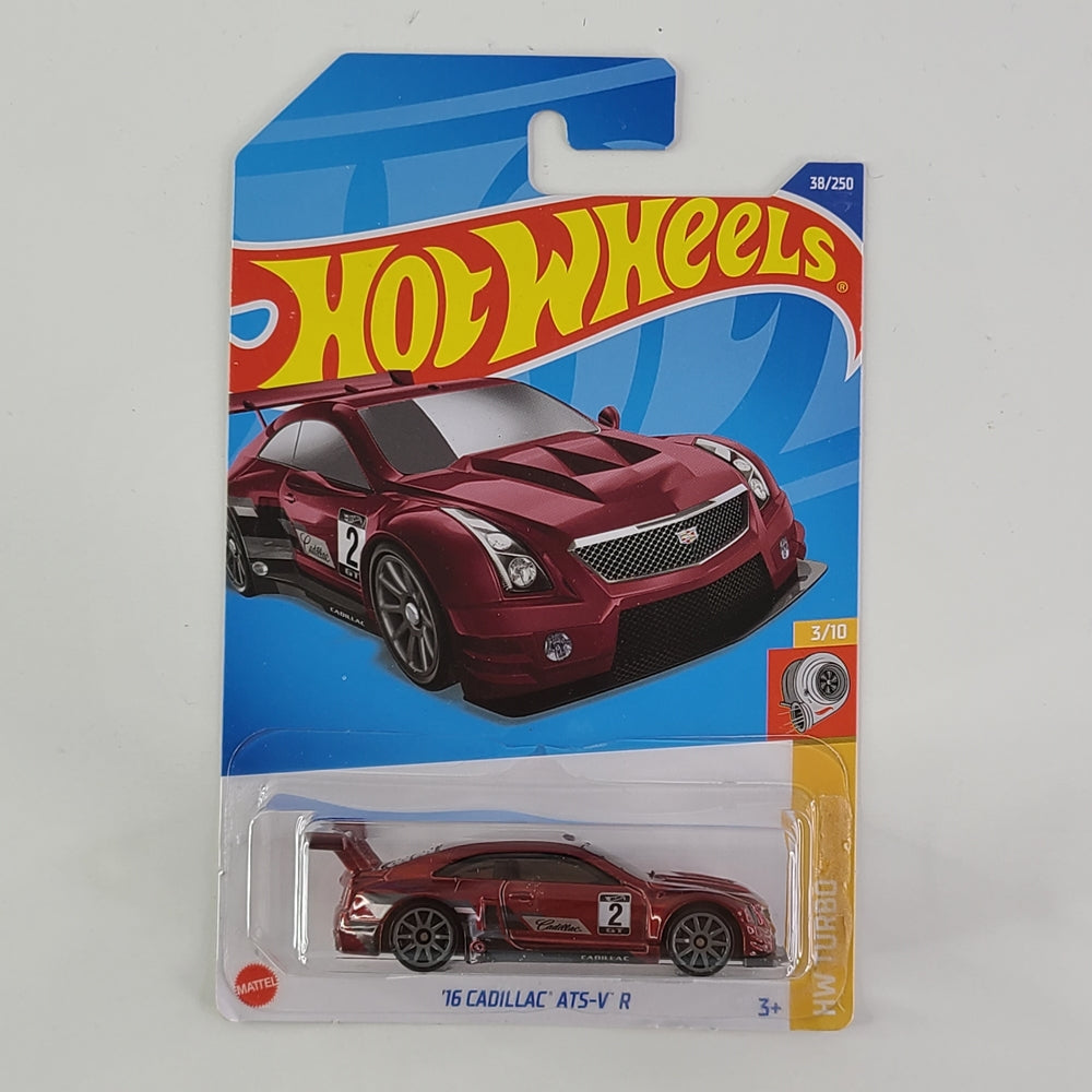 Hot Wheels - '16 Cadillac ATS-V R (Metalflake Burgundy)