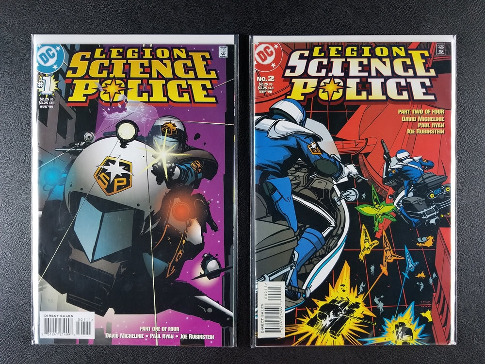 Legion Science Police #1-4 Set (DC, 1998)