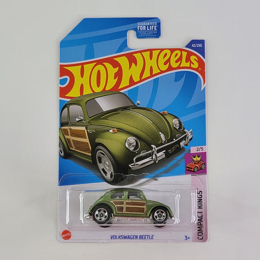 Hot Wheels - VW Bug (Metalflake Olive Green)