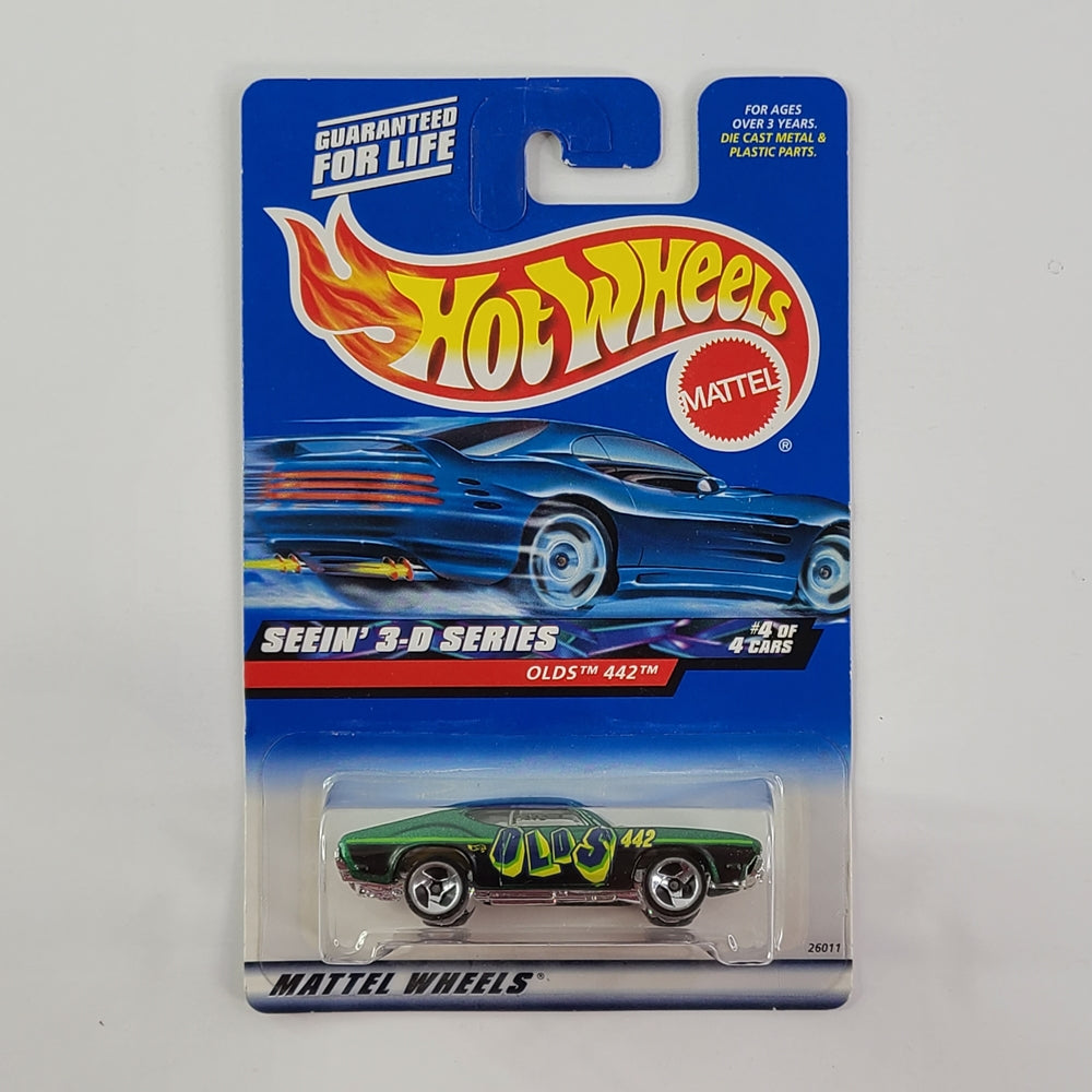 Hot Wheels - Olds 442 (Metallic Green)