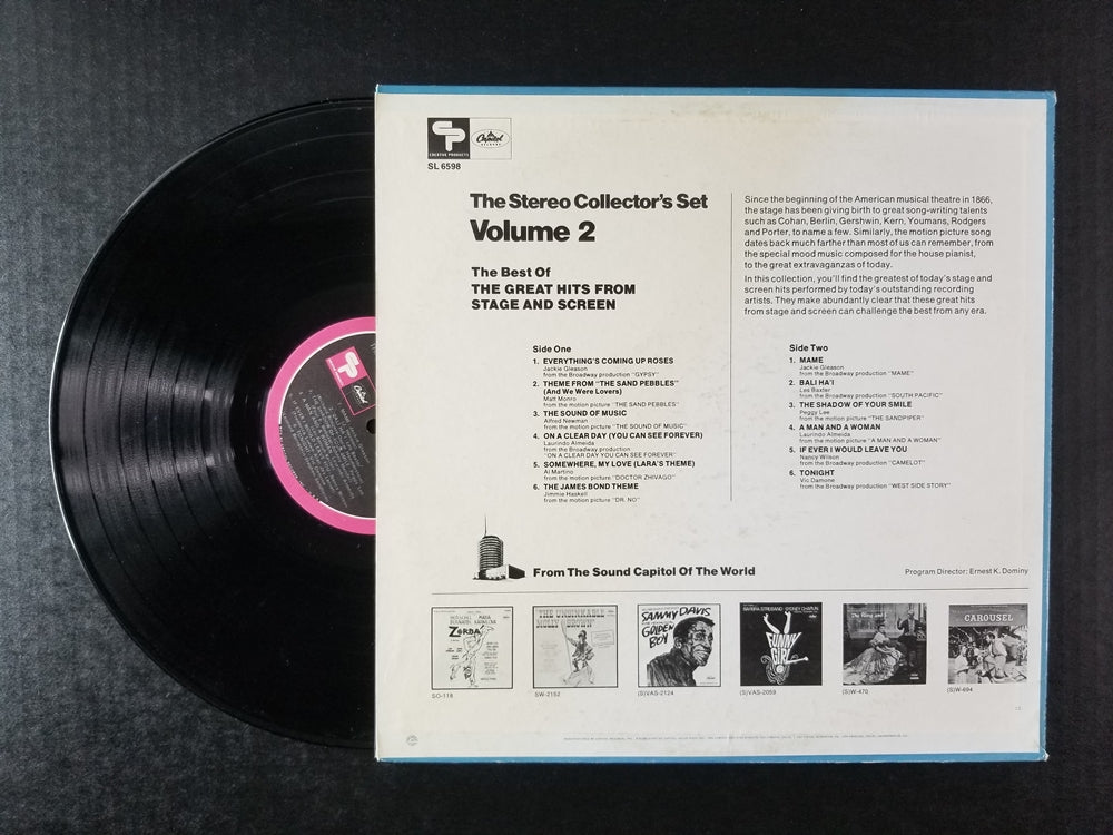 Various - The Great Hits from Stage and Screen (LP)