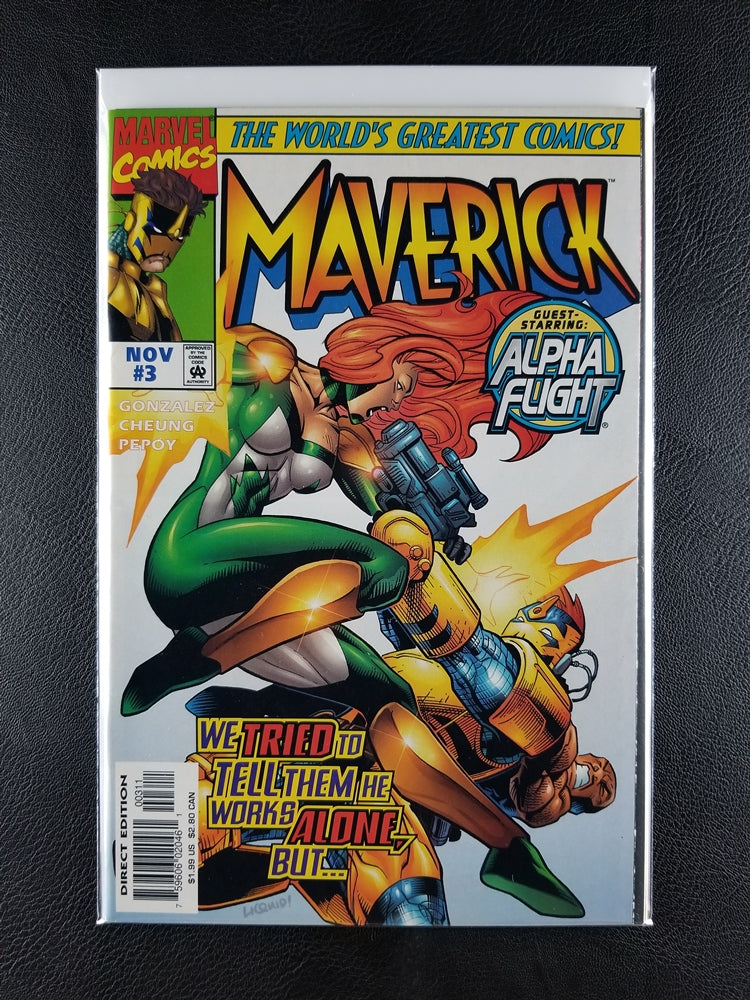 Maverick #3 (Marvel, November 1997)