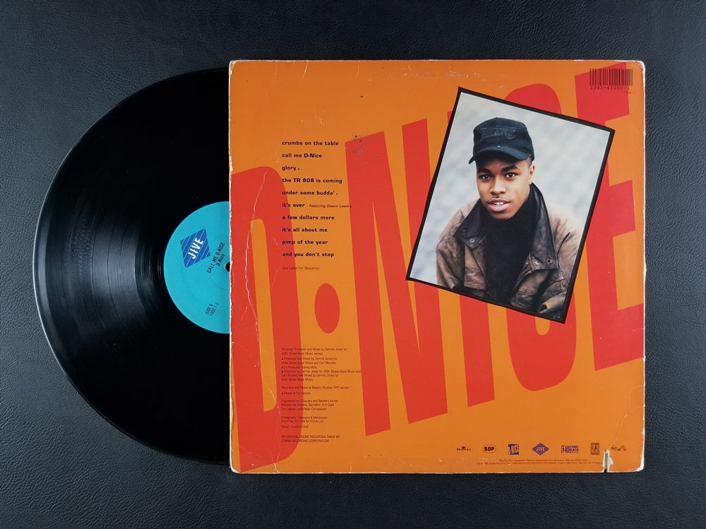 D-Nice - Call Me D-Nice (1990, LP)