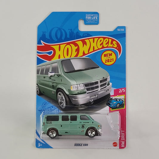 Hot Wheels - Dodge Van (Seafoan Green) [New for 2021]