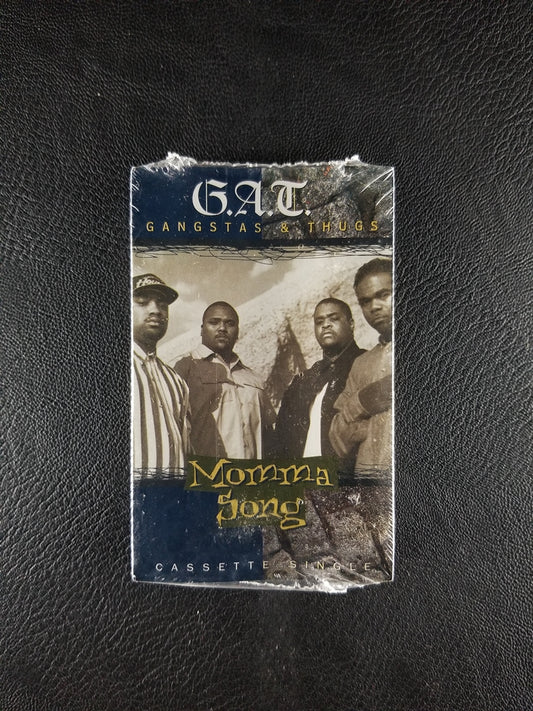 G.A.T. (Gangstas & Thugs) - Momma Song (1995, Cassette Single) [SEALED]