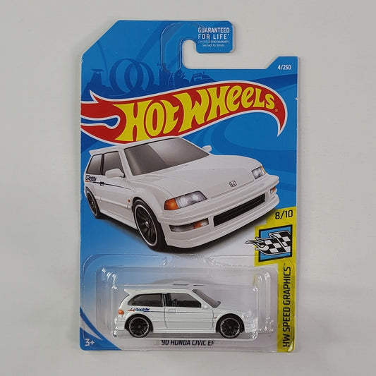 Hot Wheels - '90 Honda Civic EF (White)