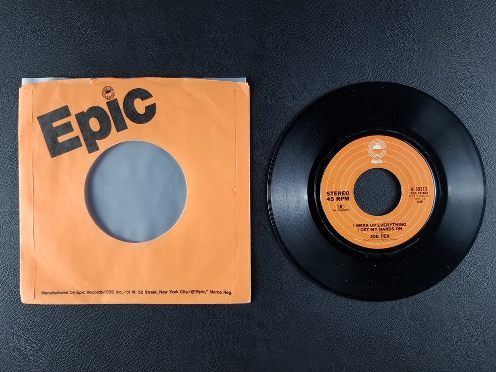 Joe Tex - Ain't Gonna Bump No More (With No Big Fat Woman) (1976, 7'' Single)