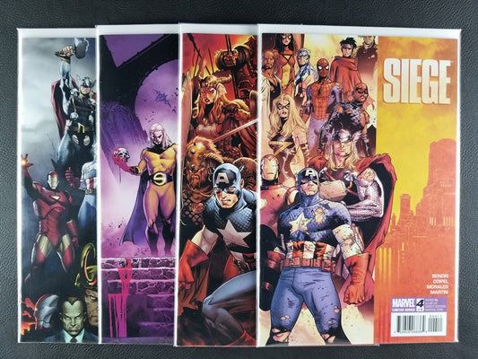 Siege [2010] #1-4 Set (Marvel, 2010)