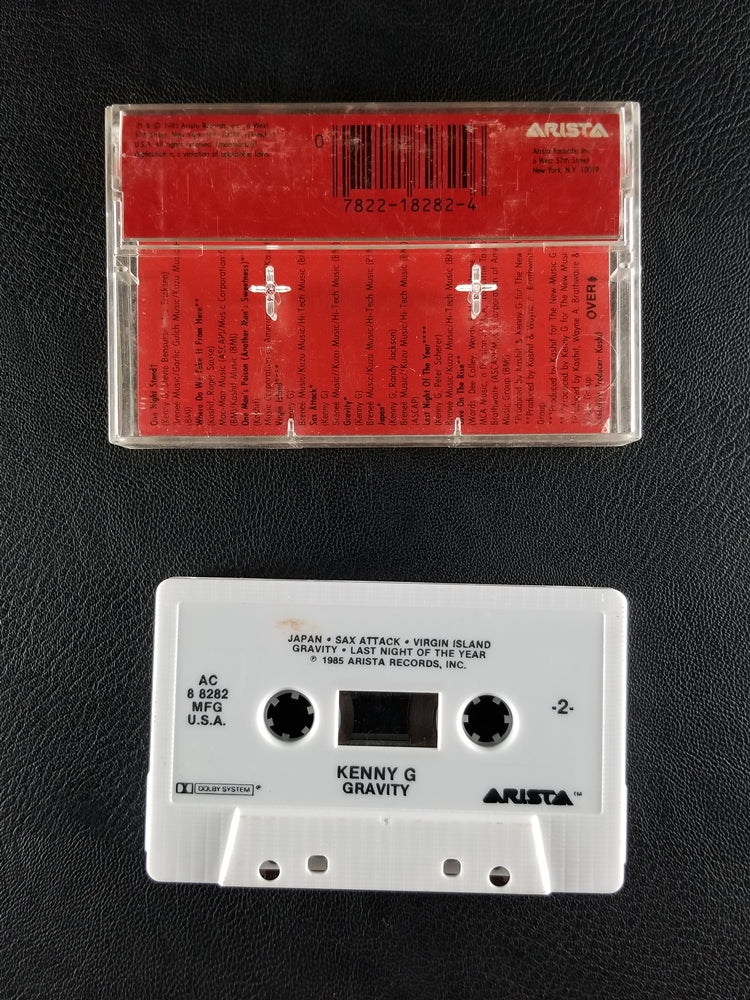 Kenny G - Gravity (1985, Cassette)