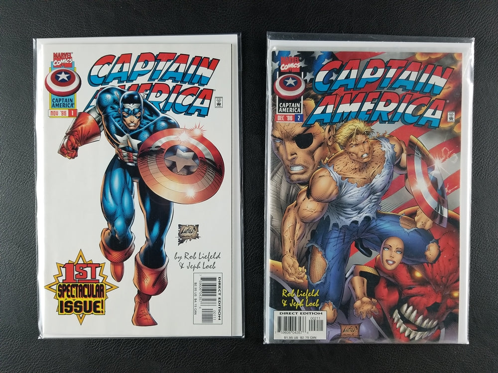 Captain America [2nd Series] #1-13 Set (Marvel, 1996-97)