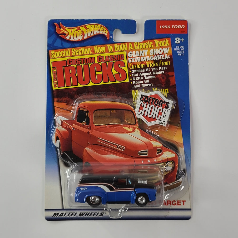 Hot Wheels - 1956 Ford (Blue/Black) [Editor's Choice Series 2 (2001)] [Target Exclusive]