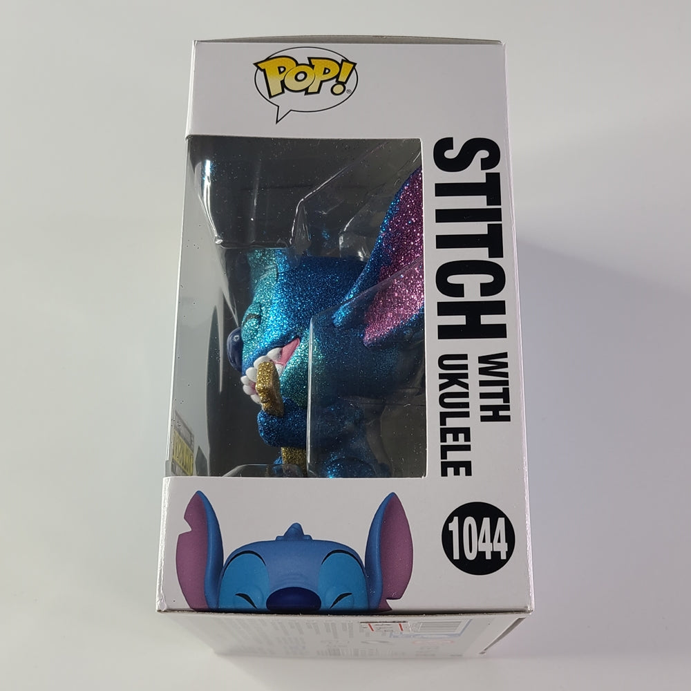 Funko Pop! - Stitch With Ukulele #1044 [Diamond Collection] [Entertainment Earth Exclusive] [Limited Edition]