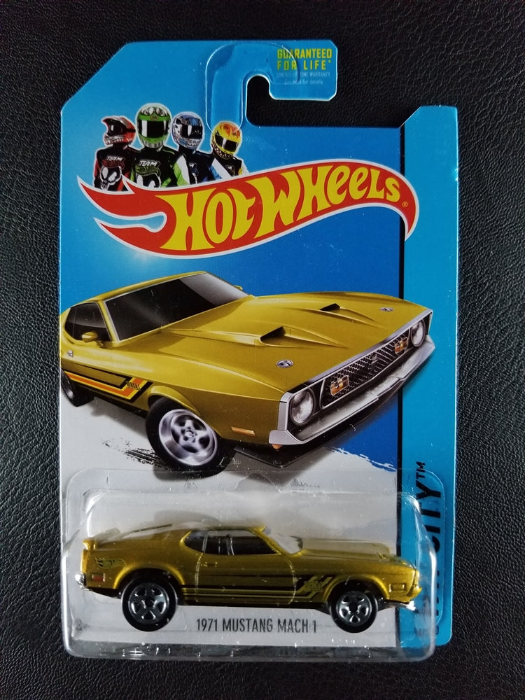 Hot Wheels - 1971 Ford Mustang Mach 1 (Gold)