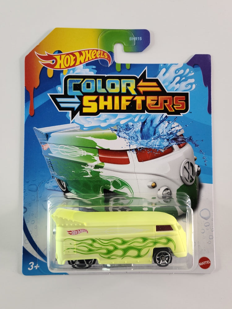 Hot Wheels Color Shifters - Volkswagen Drag Bus (Green) [2021 Color Shifters]