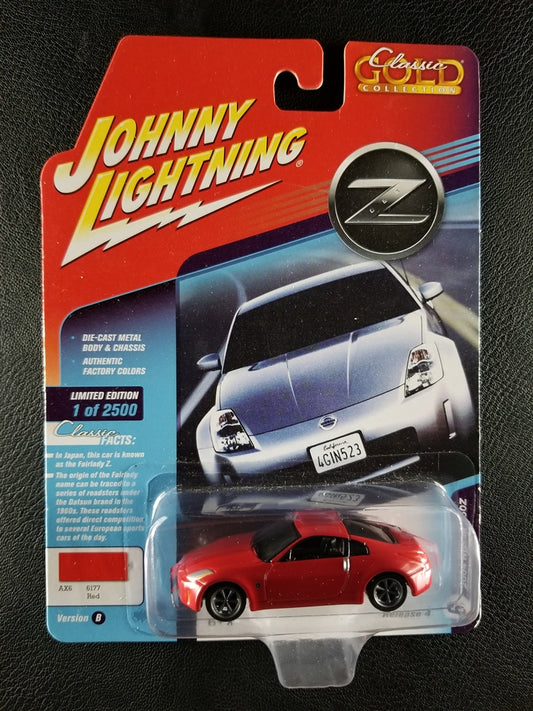 Johnny Lightning - 2004 Nissan 350Z (Red) [Ltd. Ed. - 1 of 2500]
