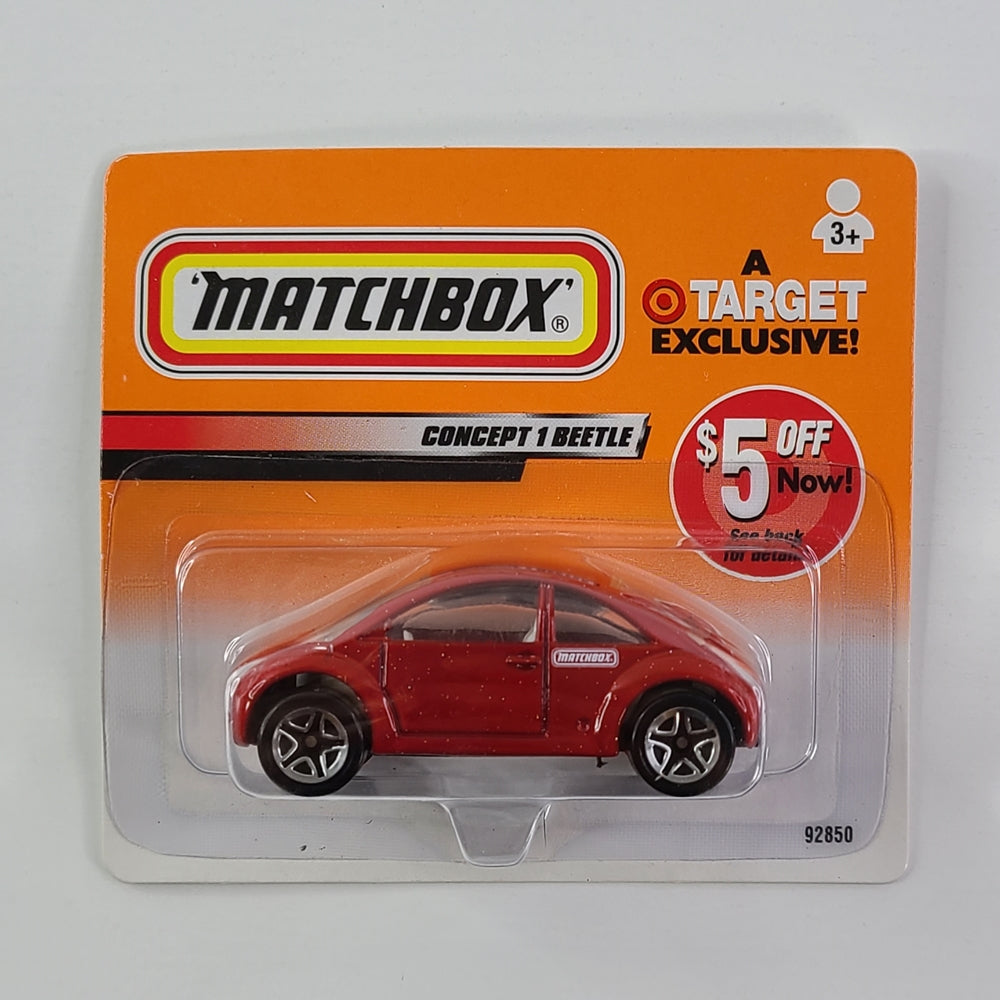 Matchbox - Concept 1 Beetle (Red) [Short Card] [Target Exclusive]