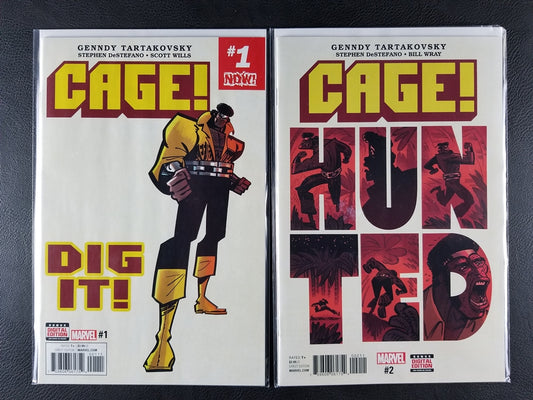 Cage! #1A & 2A Set (Marvel, 2016-17)