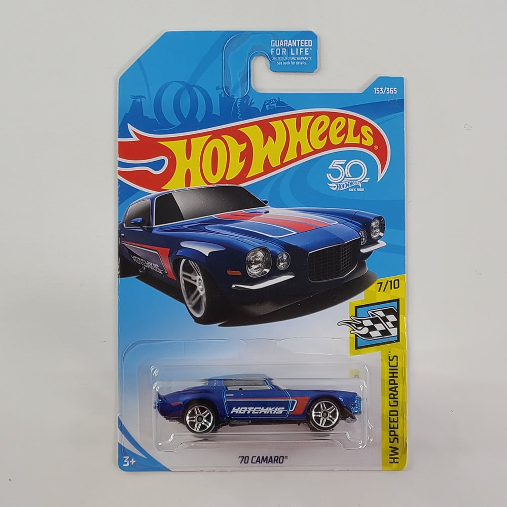 Hot Wheels - '70 Camaro (Metalflake Blue)