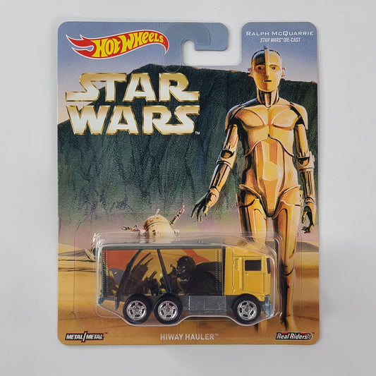 Hot Wheels - Hiway Hauler (Yellow) [Pop Culture: Ralph McQuarrie Star Wars Concept Art (2016)]