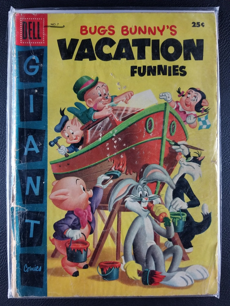 Dell Giant: Bugs Bunny's Vacation Funnies #7 (Dell, 1956)