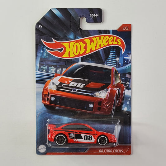 Hot Wheels - '08 Ford Focus (Red) [Wal-Mart Exclusive]