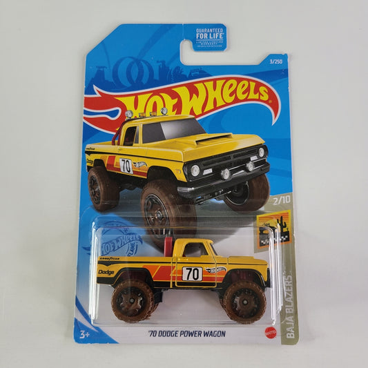 Hot Wheels - '70 Dodge Power Wagon (Yellow)