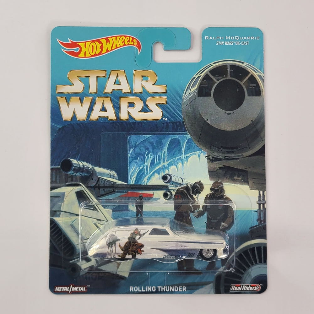 Hot Wheels - Rolling Thunder (White) [Pop Culture: Ralph McQuarrie Star Wars Concept Art (2016)]