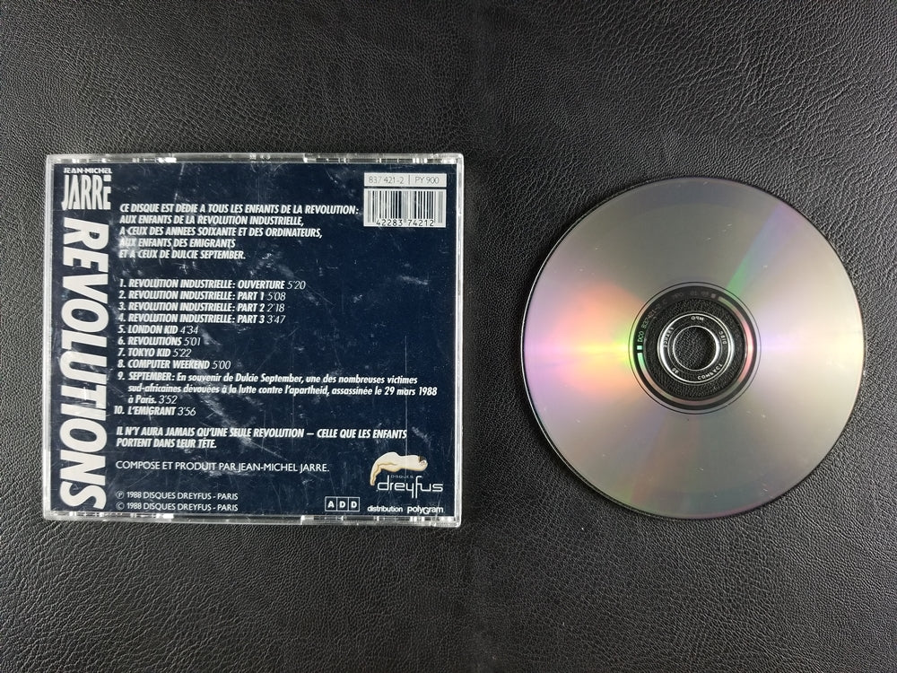 Jean-Michel Jarre - Revolutions (1988, CD)