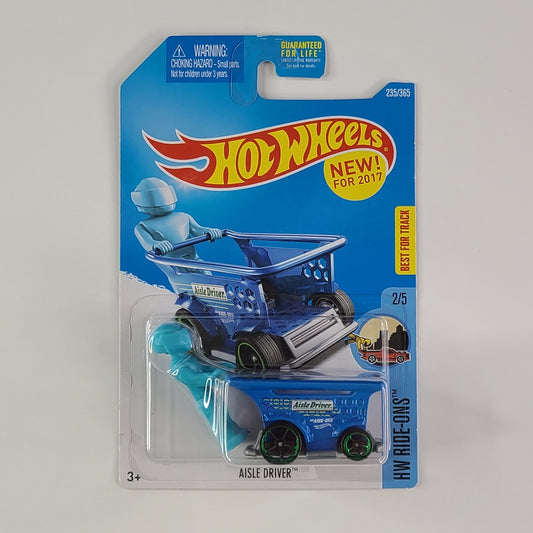 Hot Wheels - Aisle Driver (Blue)