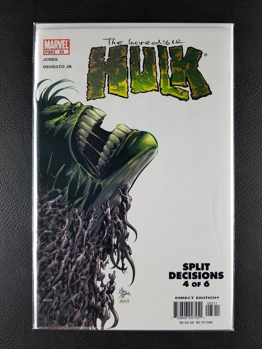 The Incredible Hulk [2nd Series] #63 (Marvel, January 2004)