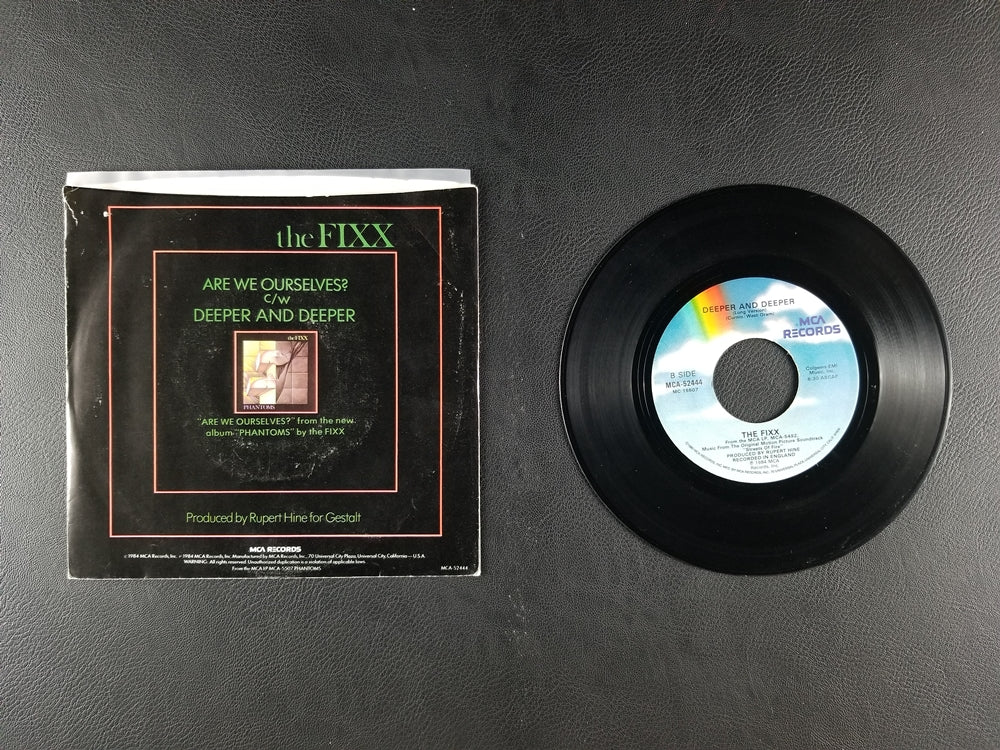 The Fixx - Are We Ourselves? / Deeper and Deeper (1984, 7'' Single)