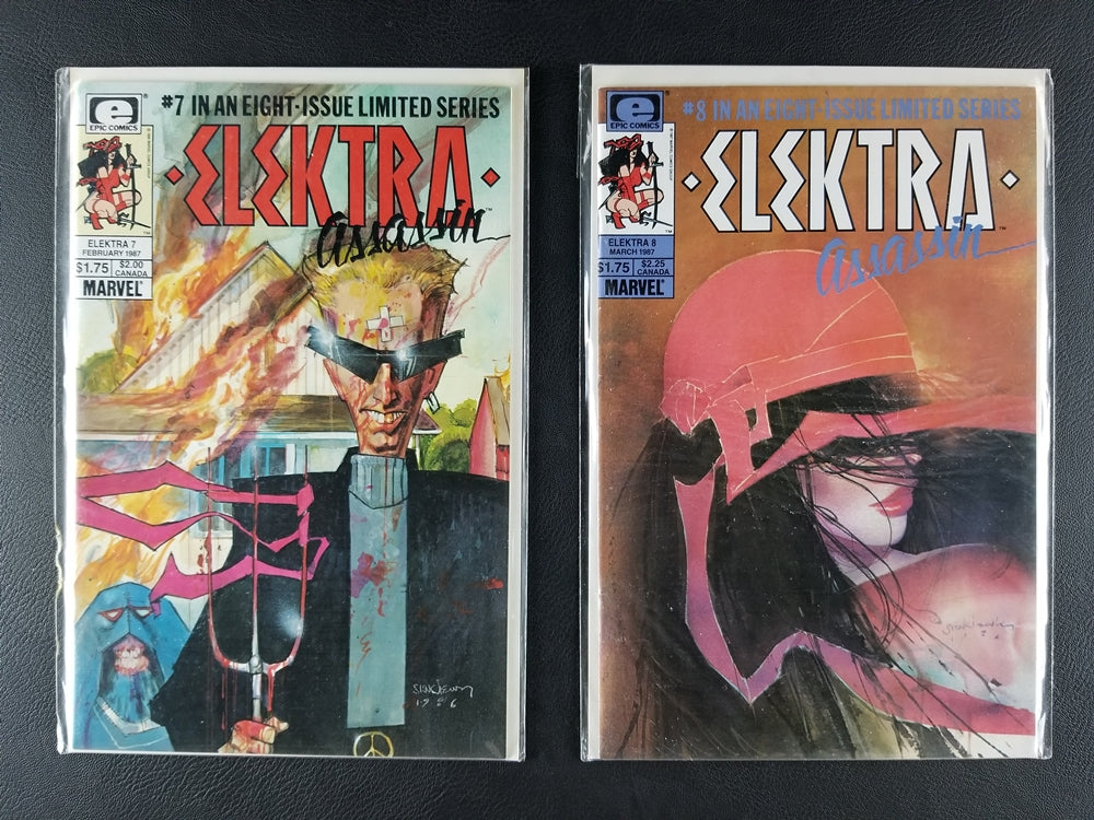 Elektra: Assassin #1-8 Set (Marvel, 1986-87)